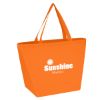 Non-woven Budget Tote Bag With 100% Rpet Material - Orange