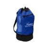 Beach Bag With Cooler Compartment - Royal Blue with Black Trim