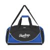 Arbon Mover Duffel Bag - Black with Royal Blue Trim