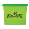 Reusable Food Bag With Plastic Slider - Green