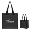 Colby Transparent Tote Bag - Translucent Black