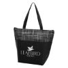 Crosshatch Non-woven Cooler Bag - Black