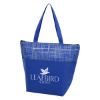 Crosshatch Non-woven Cooler Bag - Royal Blue