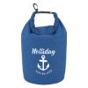 Heathered Waterproof Dry Bag - Navy