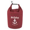 Heathered Waterproof Dry Bag - Red