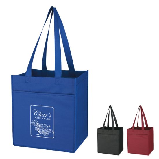 Non-woven 6 Bottle Wine Tote Bag