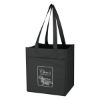 Non-woven 6 Bottle Wine Tote Bag - Black