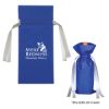 Wine Bottle Non-woven Gift Bag - Blue