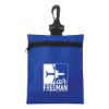 Non-woven Zippered Pouch - Royal Blue