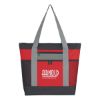 Tri-color Tote Bag - 1