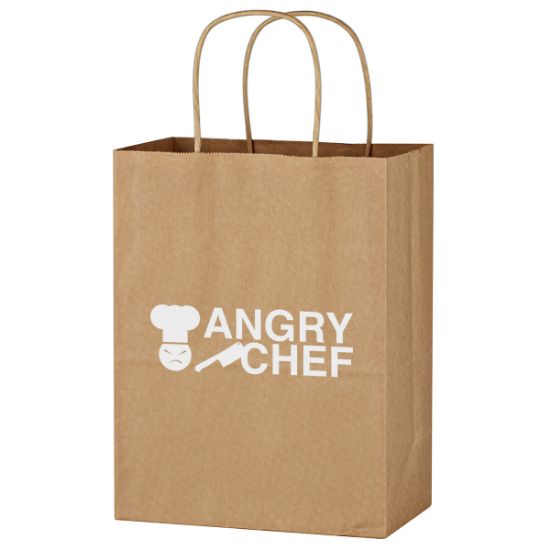 Kraft Paper Brown Shopping Bag