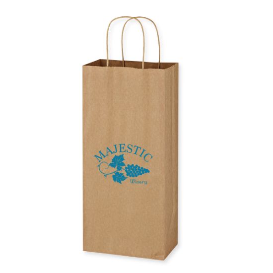 Kraft Paper Brown Wine Bag