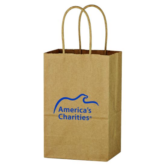 Kraft Paper Brown Shopping Bag