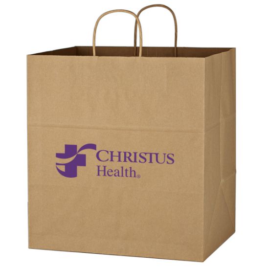 Kraft Paper Brown Shopping Bag