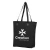 Micro Dot Tote Bag - Black