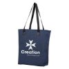 Micro Dot Tote Bag - Navy