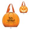 Reflective Shopper Reflective Halloween Pumpkin Non-woven Tote Bag - 1