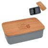 Harvest Lunch Set With Bamboo Lid - Gray