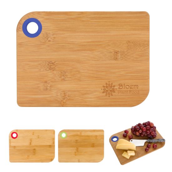 Bamboo Cutting Board with Custom Box