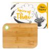 Bamboo Cutting Board with Custom Box - Green