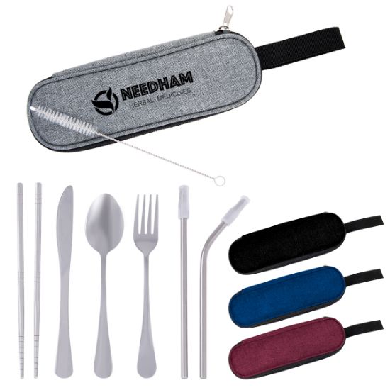 Stainless Steel Cutlery Set In Pouch