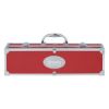 Bbq Set In Aluminum Case - Red