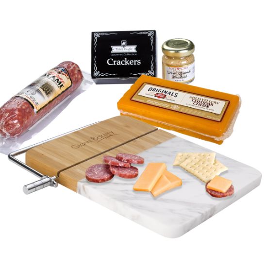 Marble Cutting Board Charcuterie Set