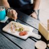 Marble and Bamboo Cutting Board 1