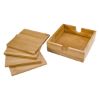 Bamboo Coaster Set 1