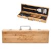 Bbq Set In Bamboo Case 1