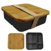 Square Meal Bento Box - Black