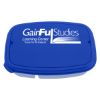 2-section Lunch Container - Blue