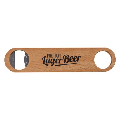 Large Wood Bottle Opener