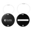 Jet Setter Aluminum Luggage Tag - Metallic Black