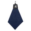 Triangle Fold Golf Towel - Navy