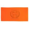 35" X 60" Velour Beach Towel - Tangerine