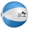 24" Beach Ball - White with Blue