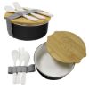 Campfire Circle Bento Box - Black