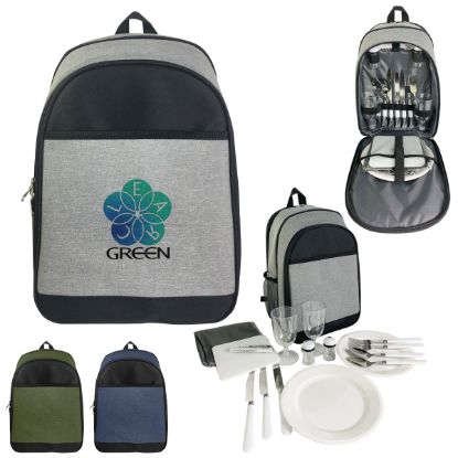 Lakeside Picnic Set Cooler Backpack