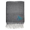 Eastport Herringbone Blanket - Black