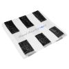 Seaside Beach Towel - White with Black