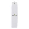 Folded Golf Towel - White