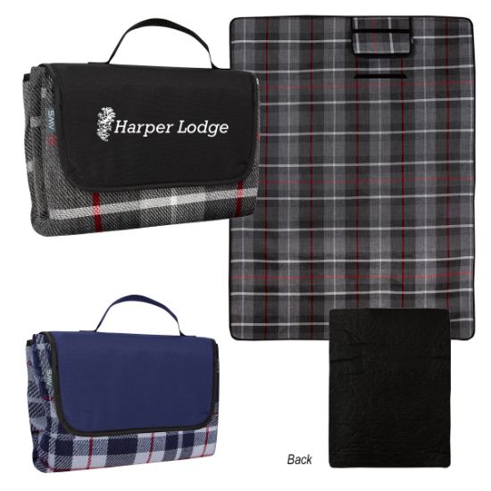 Aws Highlander Roll-up Picnic Blanket