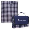 Aws Highlander Roll-up Picnic Blanket - Navy