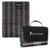 Aws Highlander Roll-up Picnic Blanket - Black