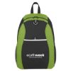 Sport Backpack - Lime Green with Black Trim