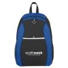 Sport Backpack - Royal Blue with Black Trim