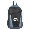 City Backpack - Black with Gray Trim