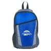 City Backpack - Royal Blue with Gray Trim