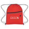 Non-woven Hit Sports Pack with Front Zipper - Red